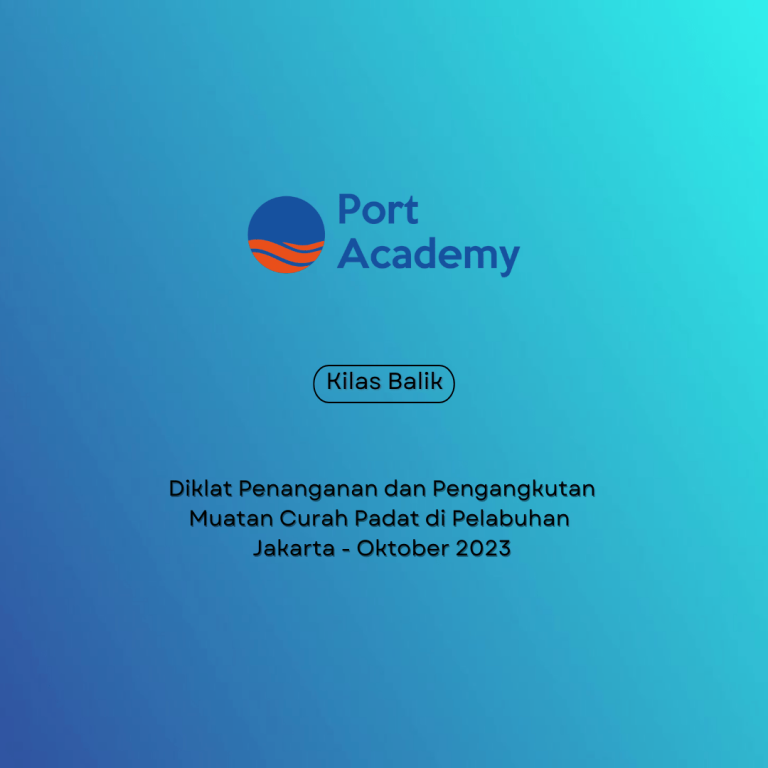 IMSBC Code Port Academy Oct 2023 https://portacademy.id/program/imsbc-code/