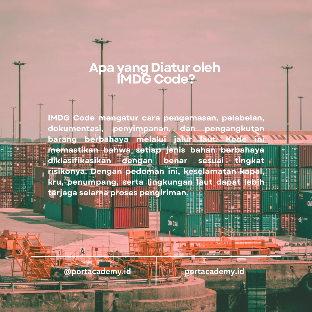 Apa Itu IMDG Code dan Mengapa Penting?