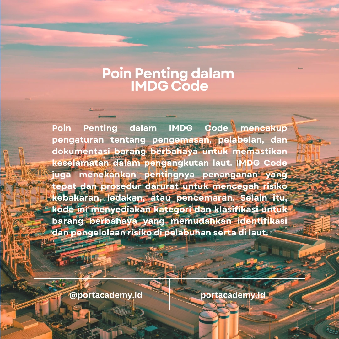 Panduan Dasar IMDG Code untuk Pemula