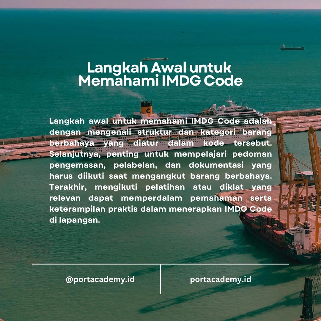 Panduan Dasar IMDG Code untuk Pemula