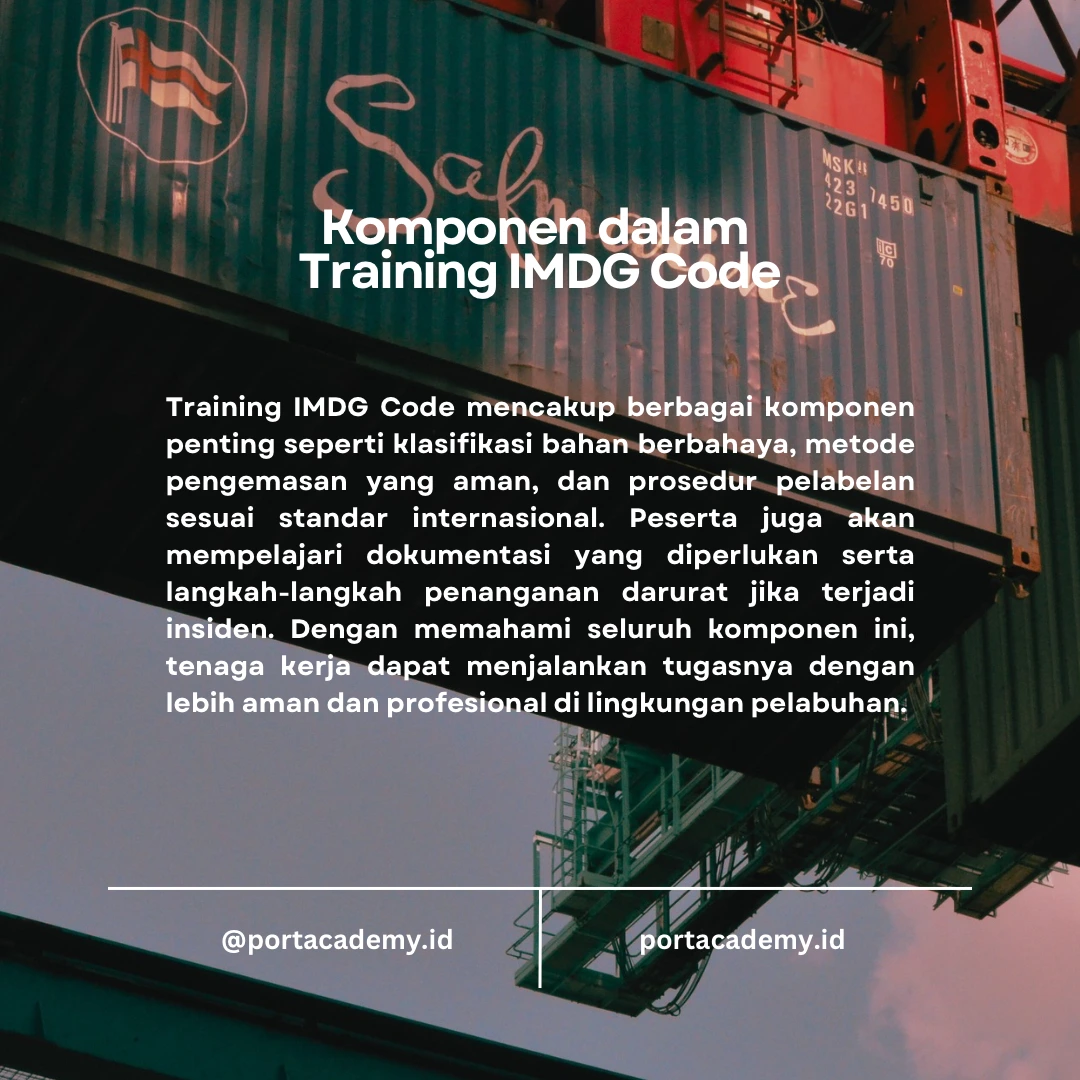 Sertifikasi IMDG Code: Apa yang Perlu Diketahui?