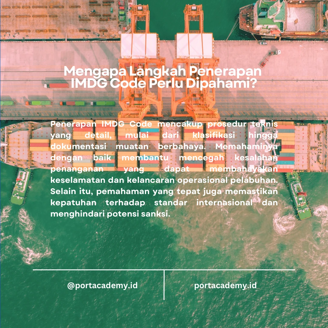 Langkah-Langkah Penting dalam Penerapan IMDG Code