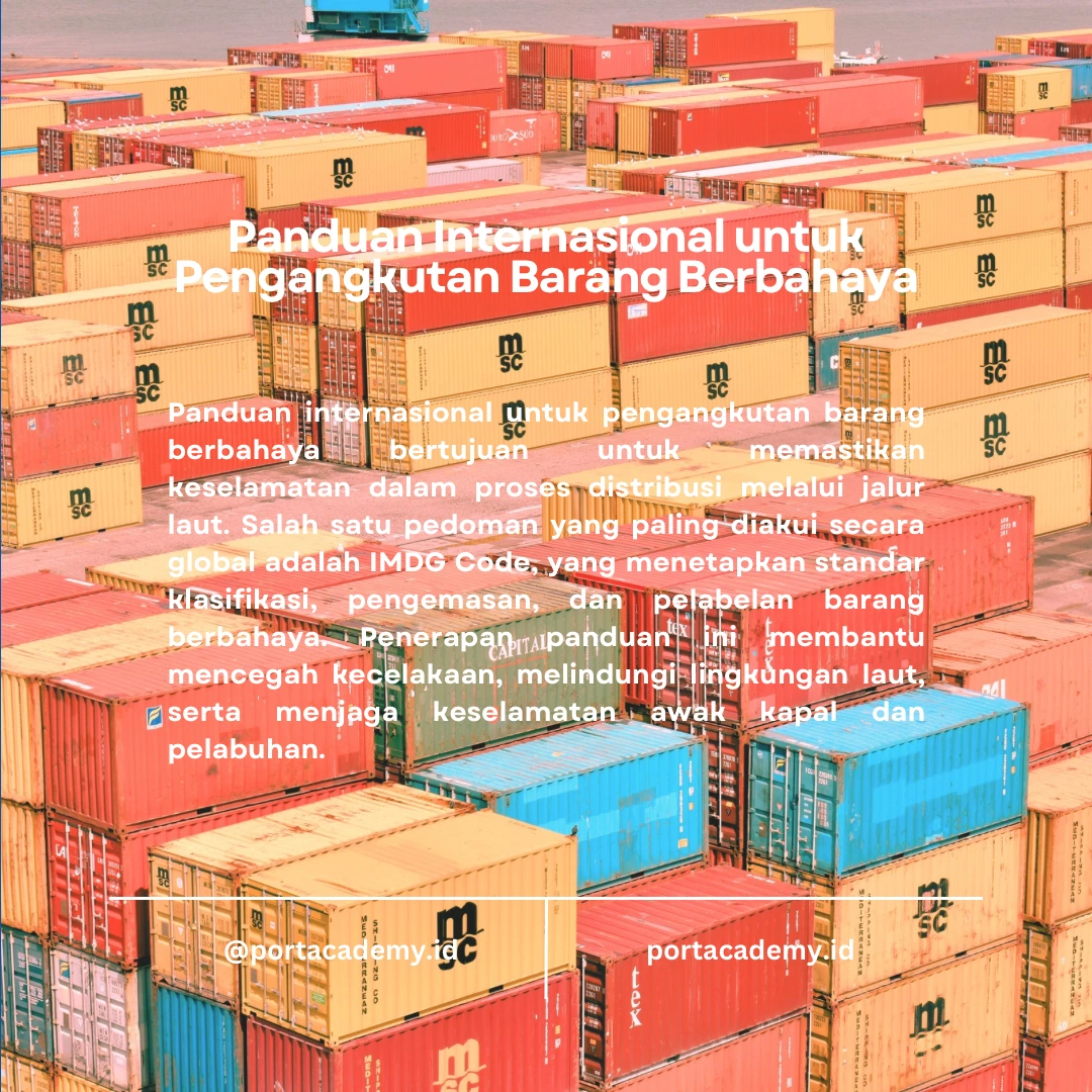 Mengapa IMDG Code Penting untuk Operator Logistik?