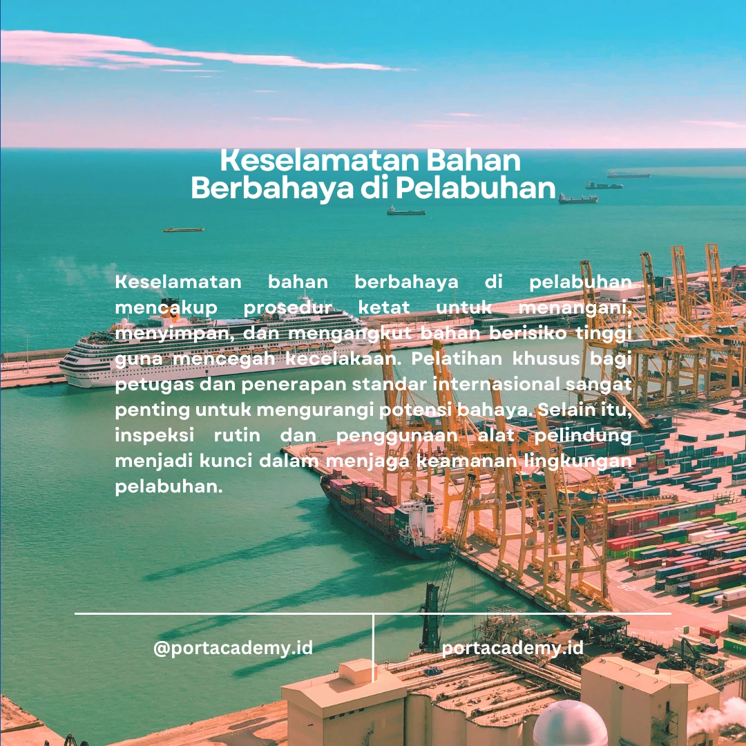 Panduan Keselamatan Bahan Berbahaya untuk Pelabuhan