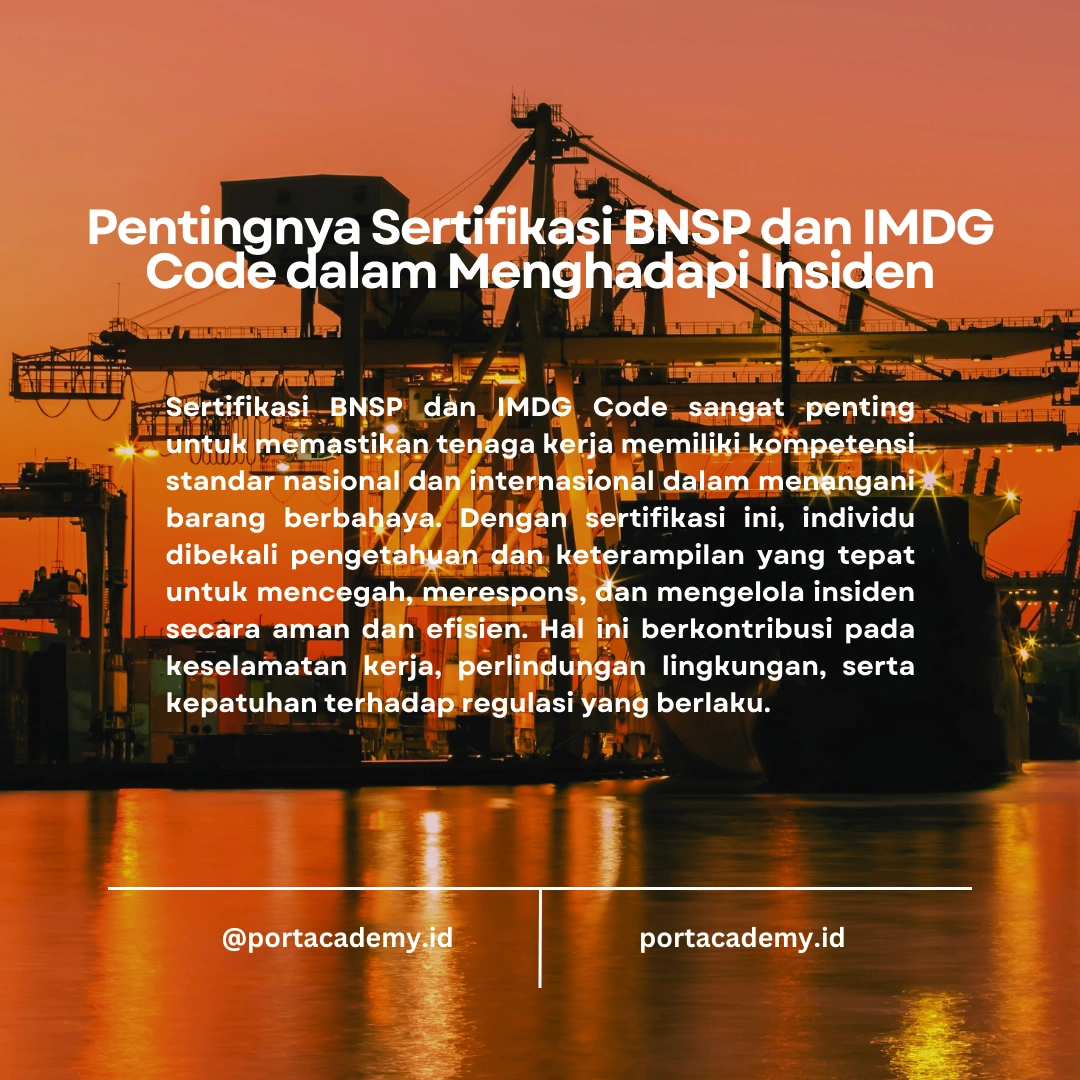 Langkah-Langkah untuk Menghadapi Insiden Kargo Berbahaya