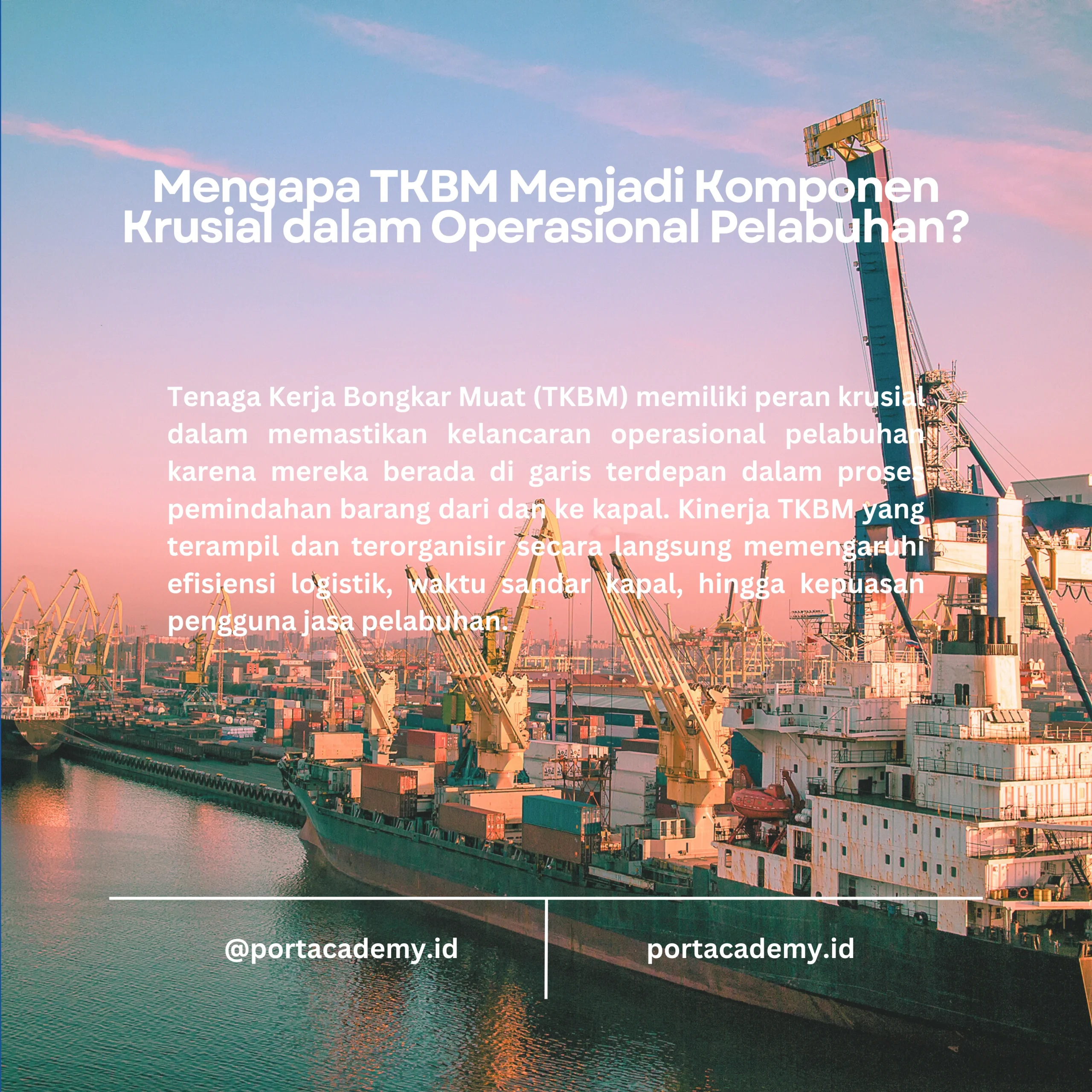 TKBM adalah Pilar Utama Operasional Pelabuhan: Bagaimana Sertifikasi Meningkatkan Produktivitas?