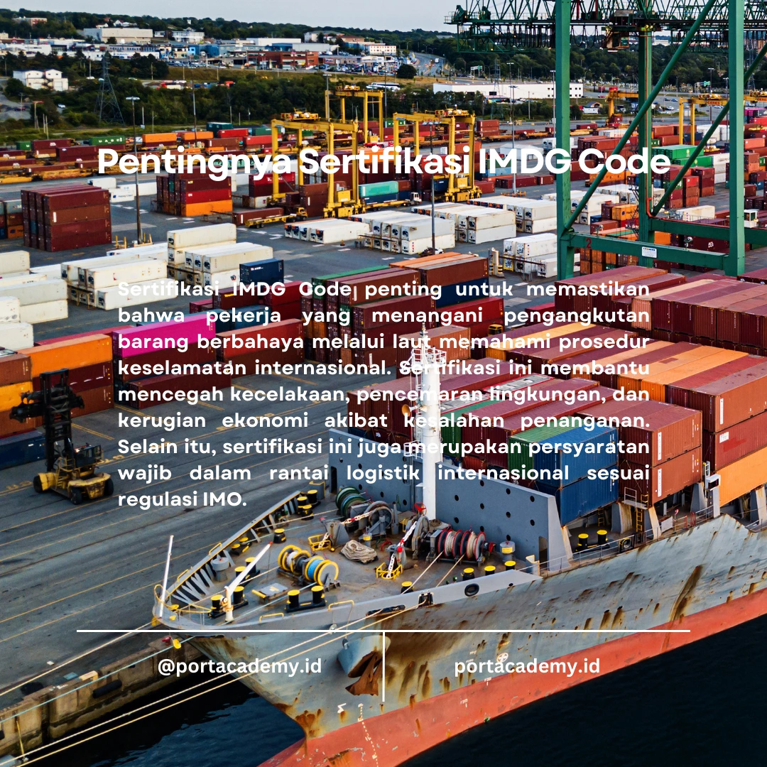 Persiapan Operasi Kapal sesuai IMDG Code