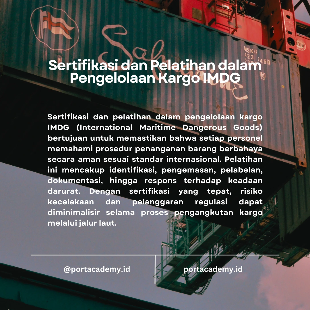 Strategi Efektif Mengelola Kargo IMDG