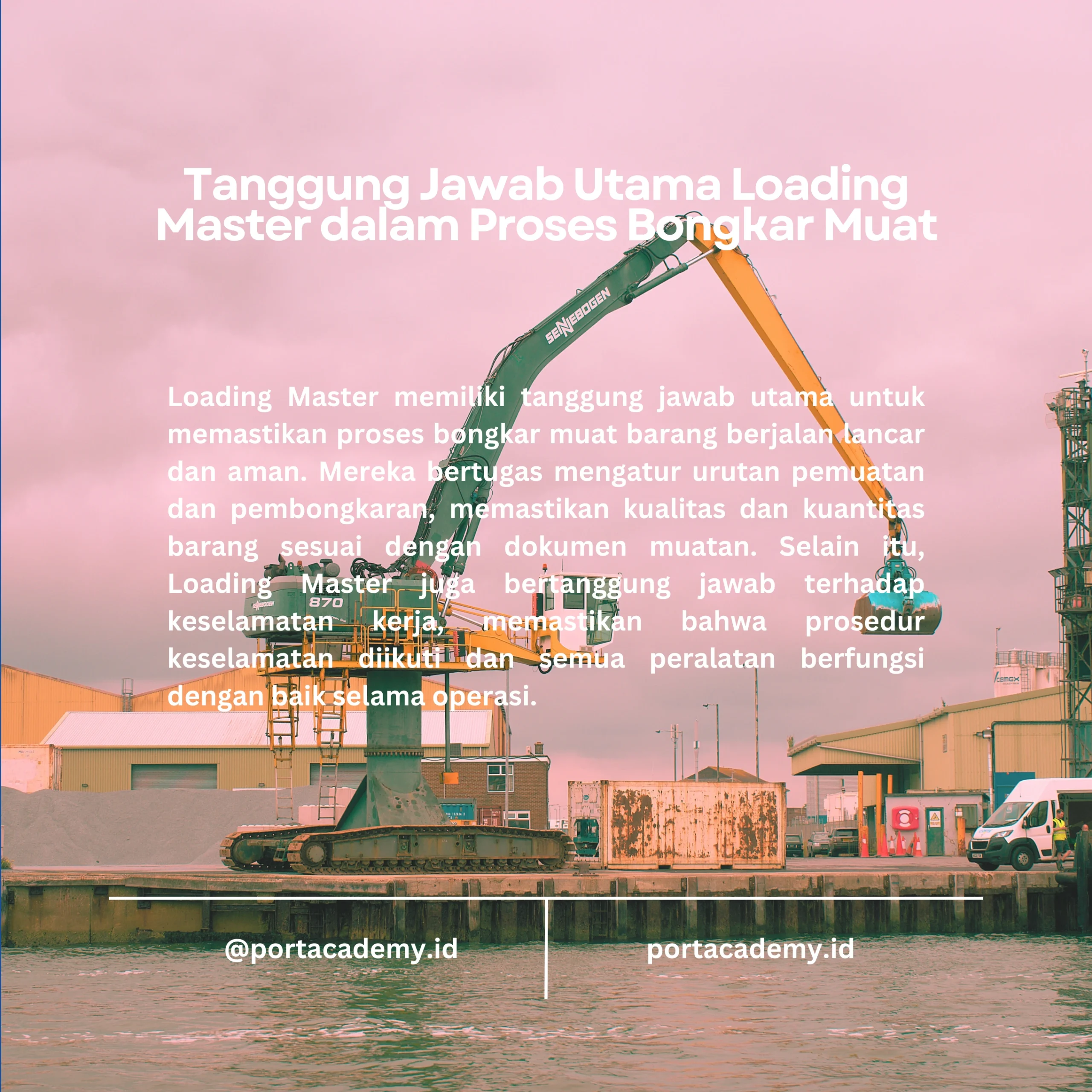Loading Master Adalah: Peran dan Tanggung Jawab dalam Proses Muat dan Bongkar di Pelabuhan