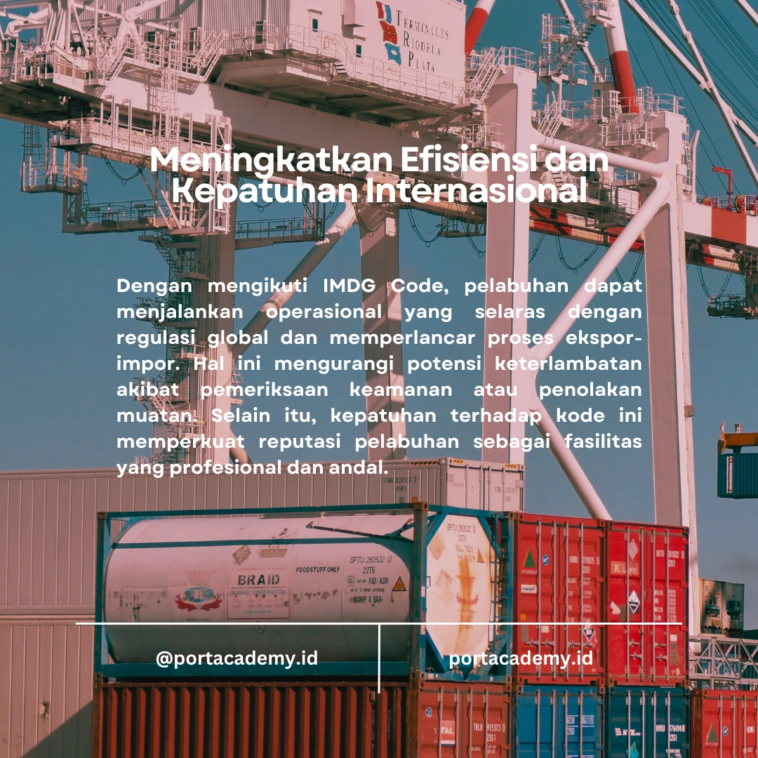 Pentingnya IMDG Code dalam Operasi Pelabuhan Modern