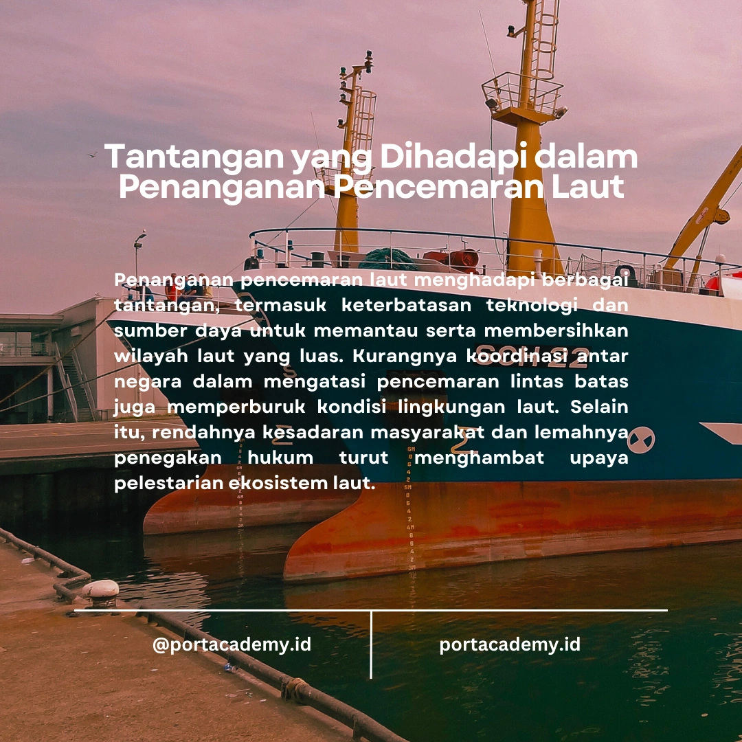Peran IMO dalam Penanganan Pencemaran Lingkungan Laut