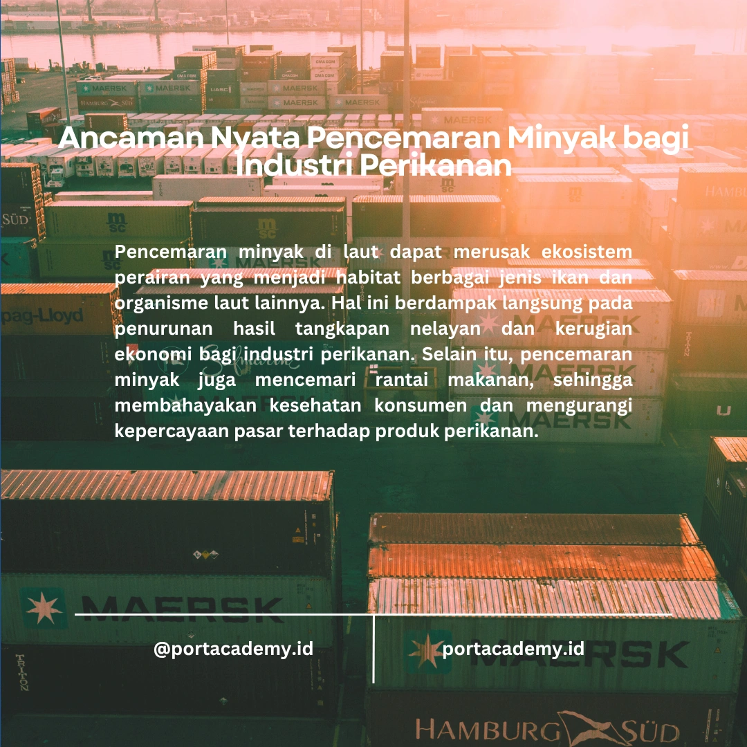 Dampak Pencemaran Minyak terhadap Industri Perikanan dan Pariwisata