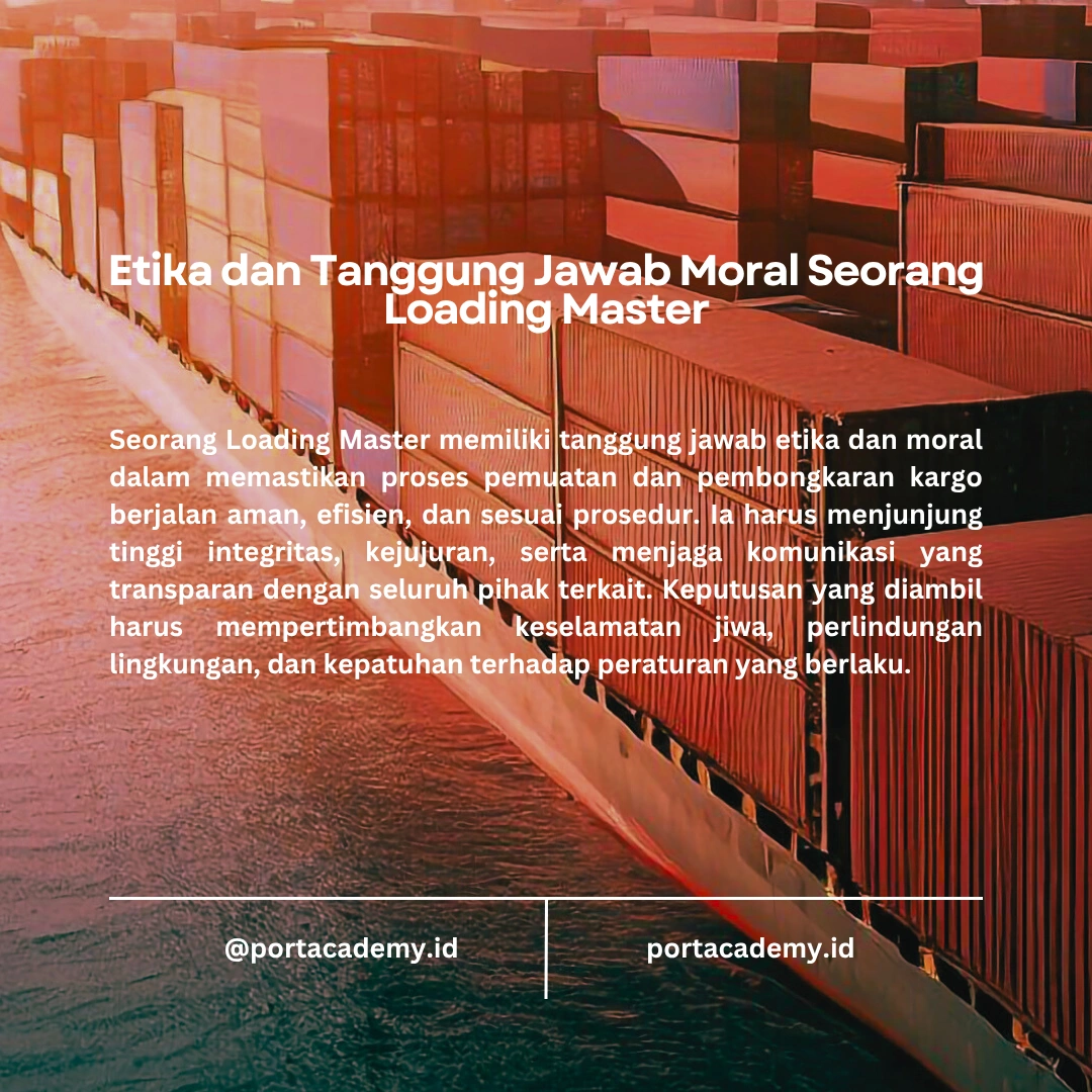 Pengenalan Singkat tentang Pekerjaan Seorang Loading Master di Pelabuhan