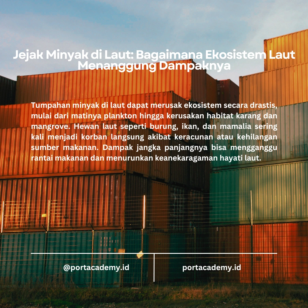 Mengapa Spill Assessment Penting dalam Evaluasi Dampak Pencemaran Minyak?