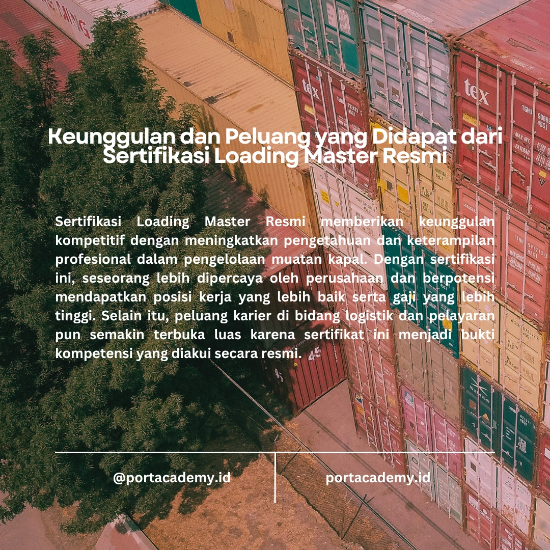 Panduan Lengkap tentang Persyaratan Sertifikasi Loading Master