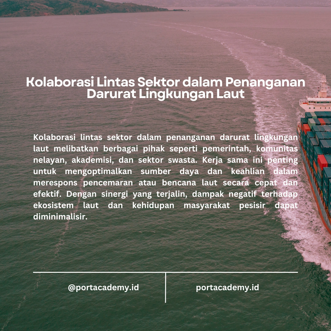 Panduan Menangani Situasi Darurat Lingkungan Laut