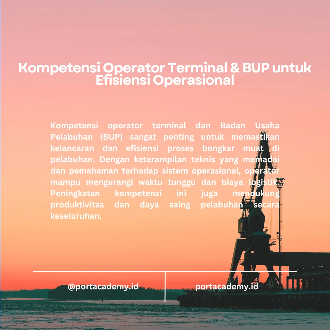 Meningkatkan Kompetensi dan Keterampilan Operator Terminal dan BUP melalui Pelatihan