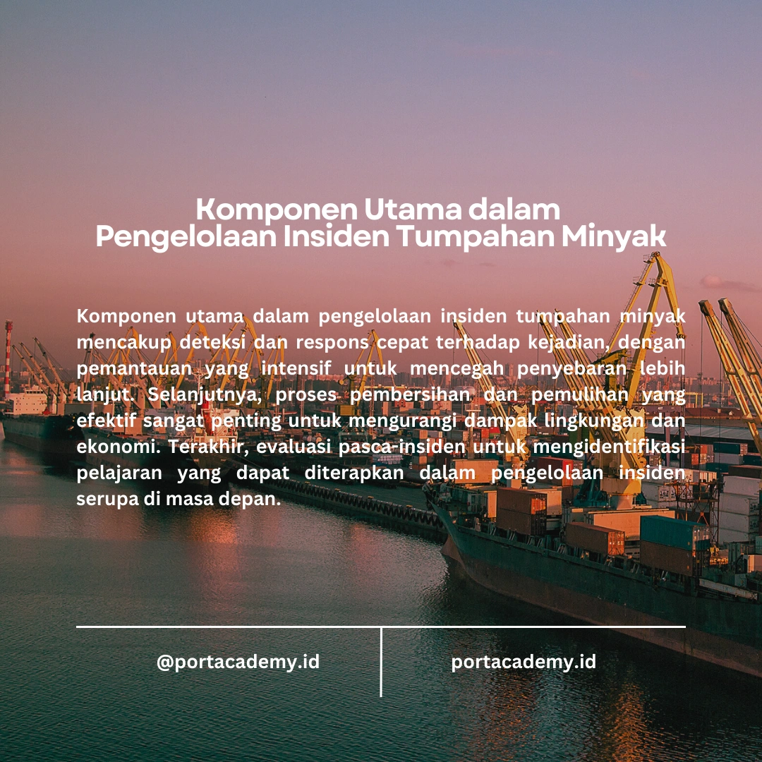 Standar Internasional dalam Pengelolaan Insiden Tumpahan Minyak