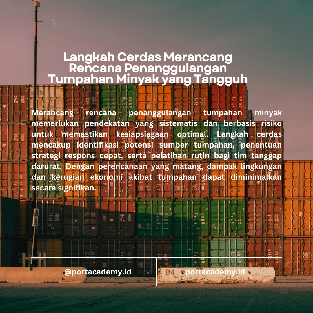 Bagaimana Cara Mengembangkan Oil Spill Contingency Plan yang Efektif?
