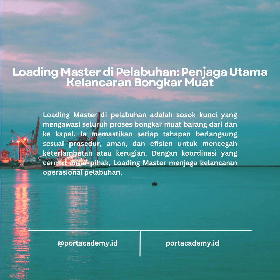 Penggunaan Teknologi oleh Loading Master di Pelabuhan
