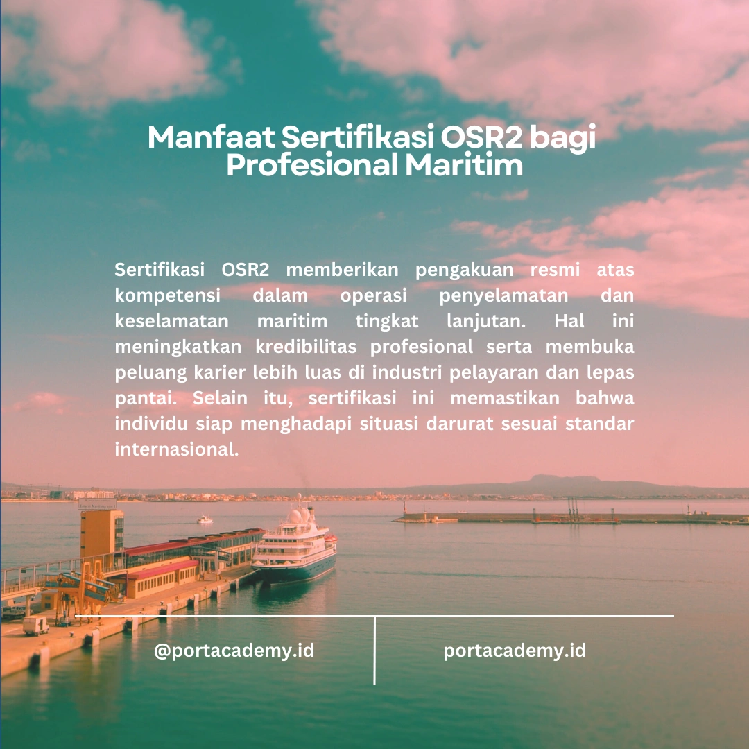 Panduan Sertifikasi OSR2 untuk Penanganan Pencemaran Lanjut