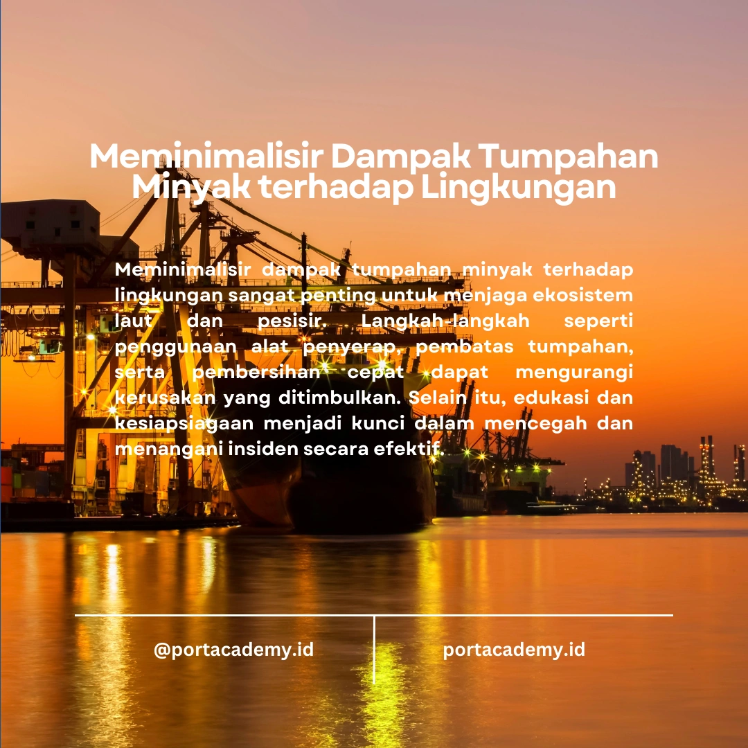 Cara Meminimalisir Dampak Tumpahan Minyak terhadap Lingkungan