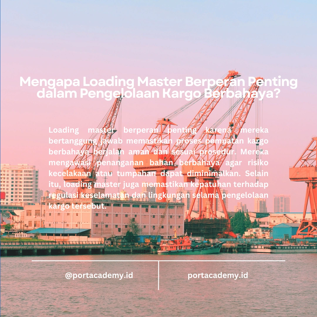 Loading Master: Panduan Mengelola Kargo Berbahaya