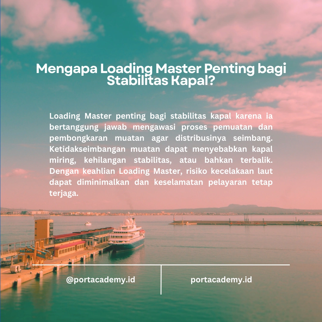 Cara Loading Master Memastikan Kapal Stabil saat Berlayar