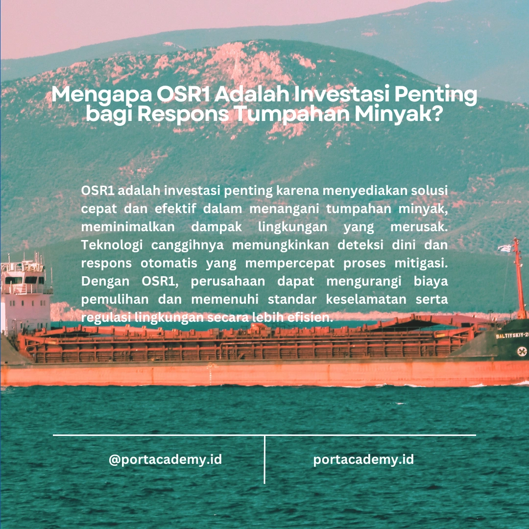 Pelatihan OSR1 dalam Penanganan Insiden Pencemaran