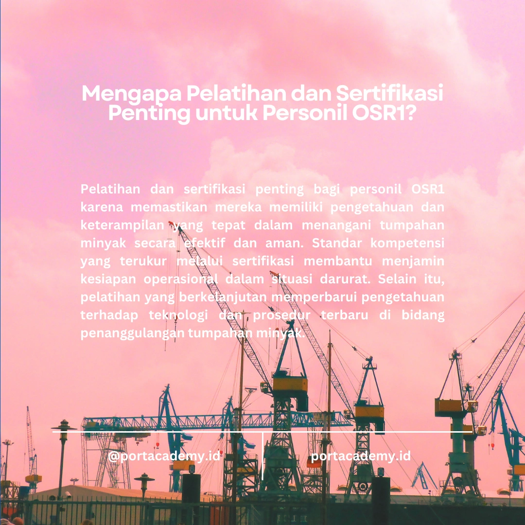 Peralatan yang Diperlukan oleh Personil OSR1