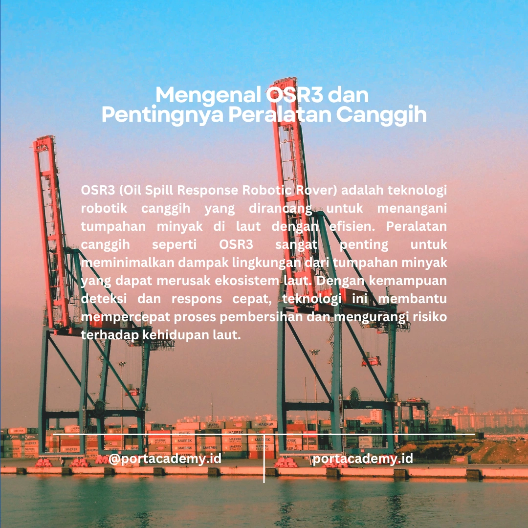 Peralatan Canggih yang Digunakan oleh OSR3