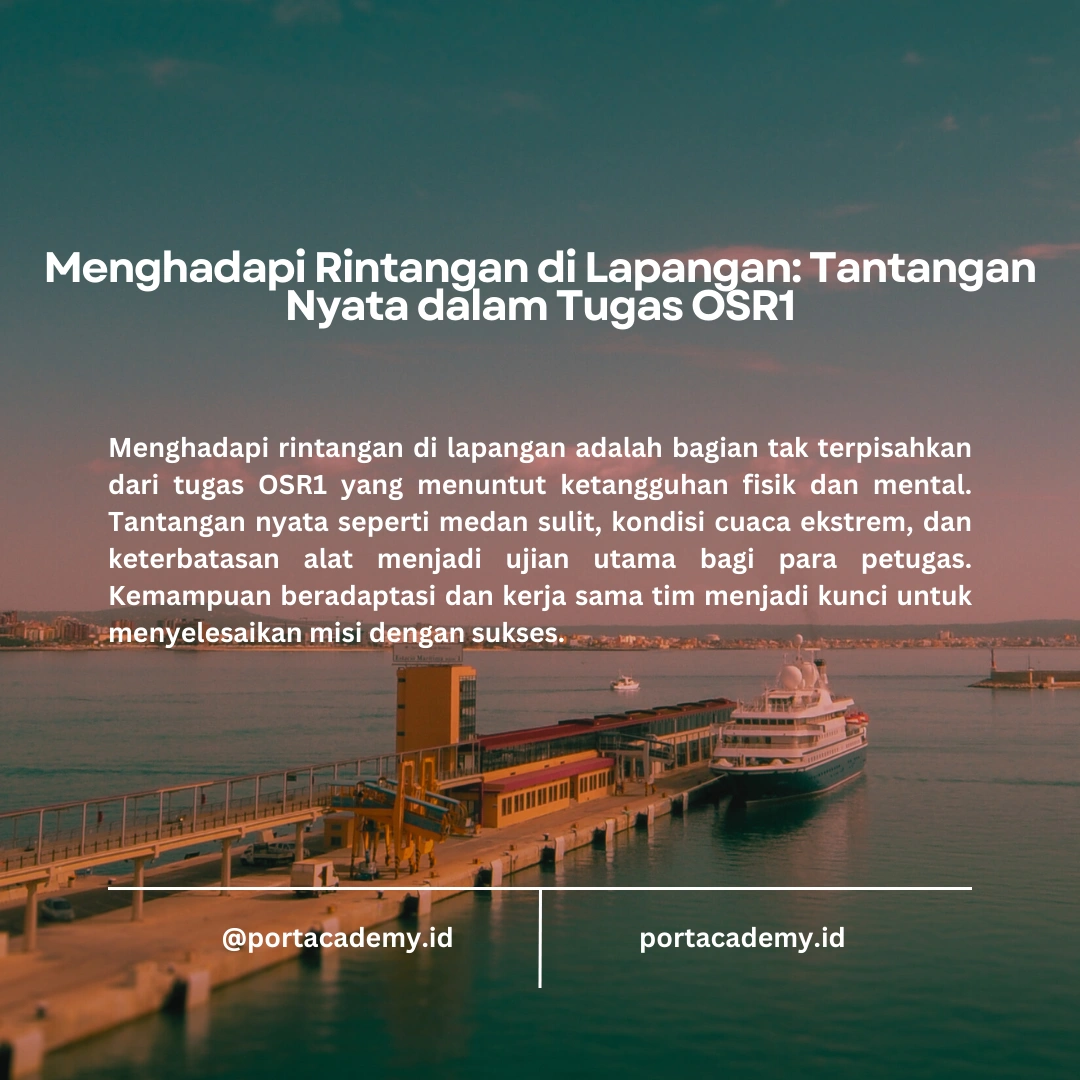 Peran OSR1 dalam Menjaga Lingkungan Laut