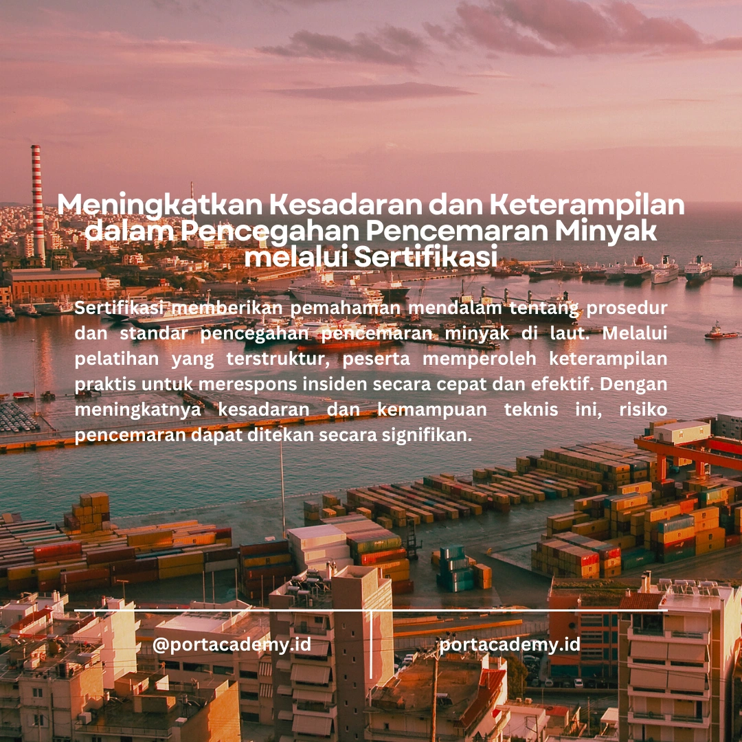 Langkah-Langkah Pencegahan Pencemaran Minyak di Kapal dan Pelabuhan