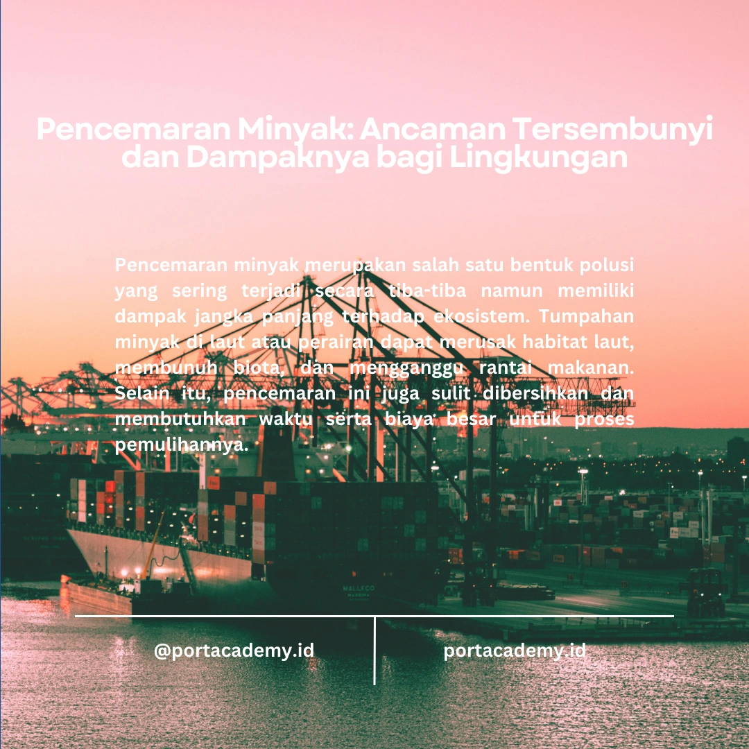 Strategi Tanggap Darurat untuk Pencemaran Minyak di Pantai