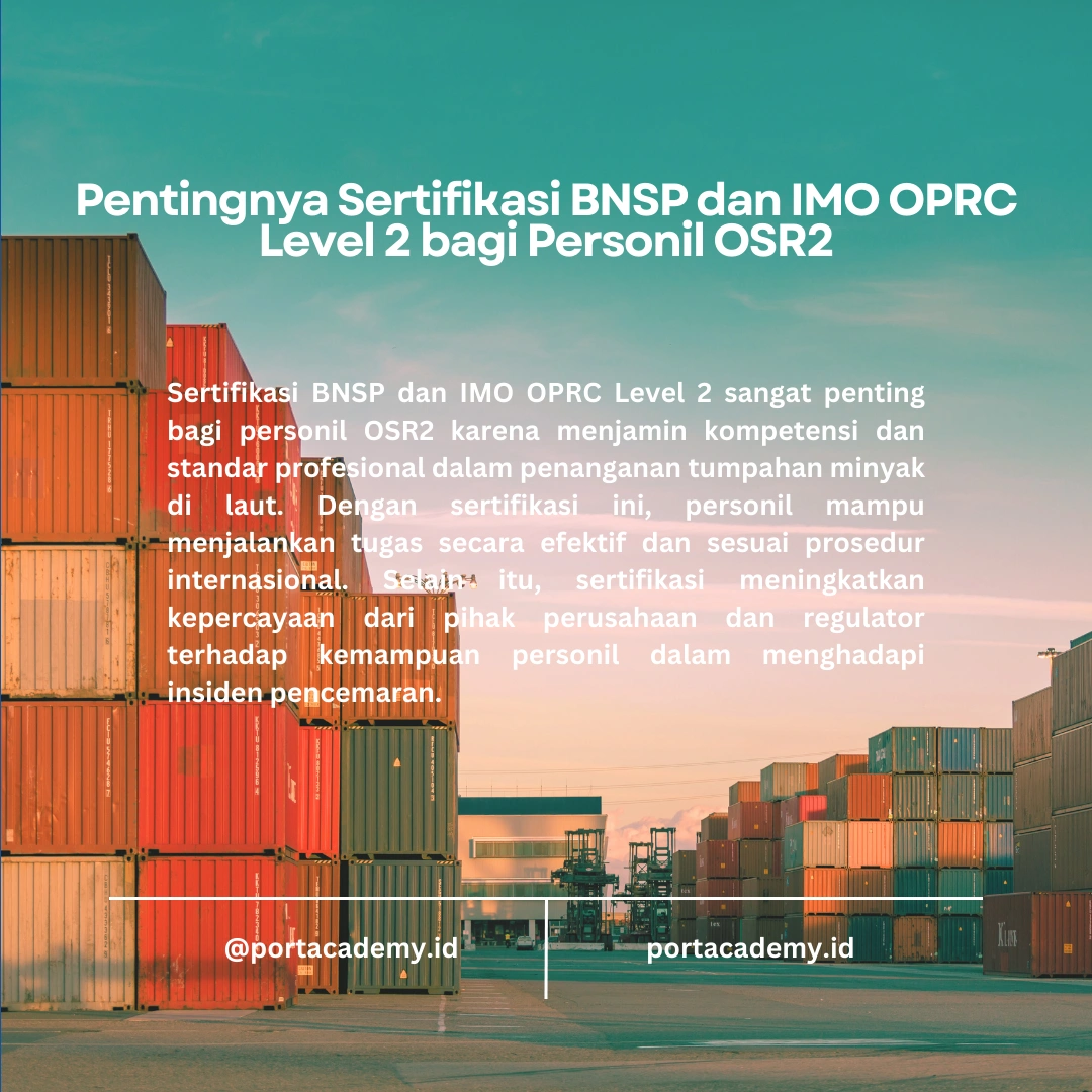 Peran Personil OSR2 dalam Industri Maritim