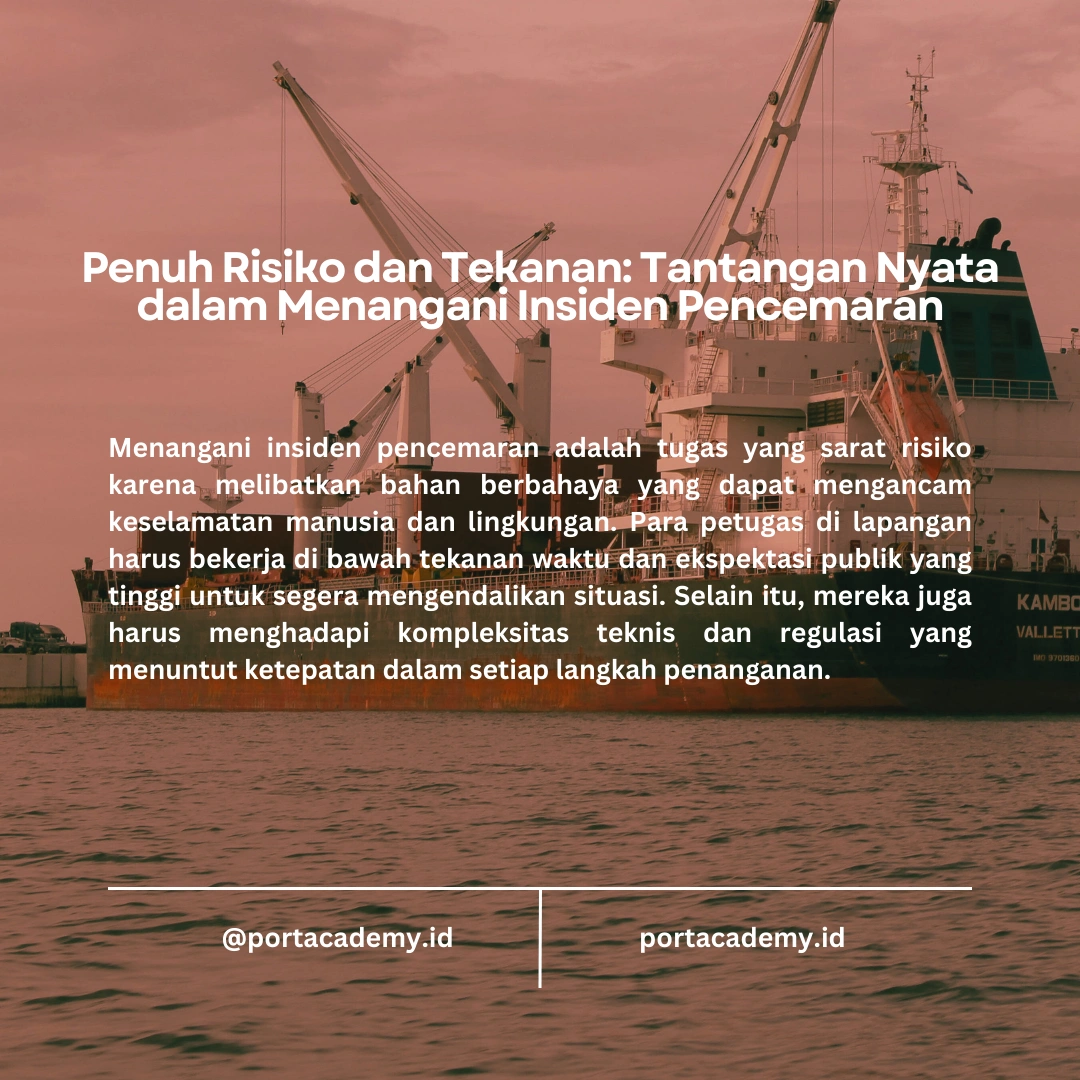 Pelatihan OSR1 dalam Penanganan Insiden Pencemaran