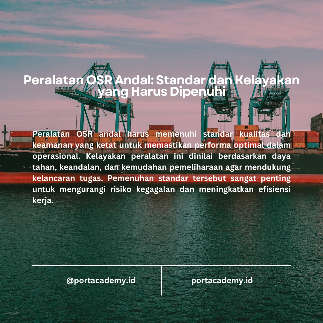 Peralatan yang Diperlukan oleh Personil OSR1