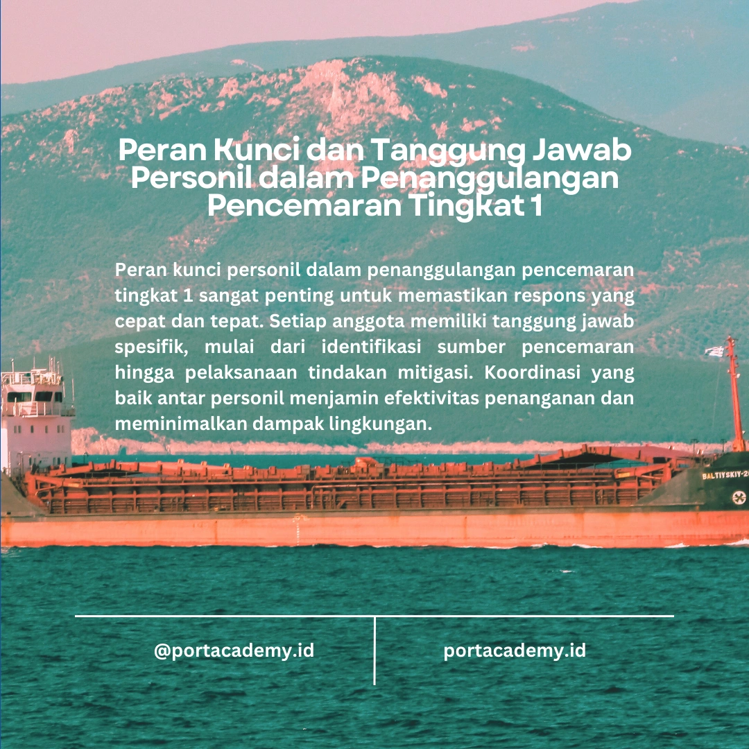 Apa Itu Personil Penanggulangan Pencemaran Tingkat 1?