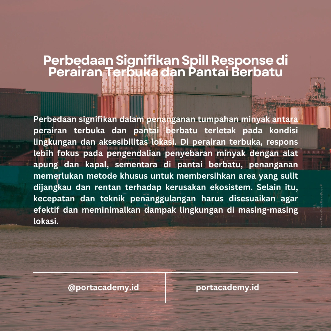 Panduan Keselamatan Kerja dalam Operasi Penanggulangan Pencemaran Minyak