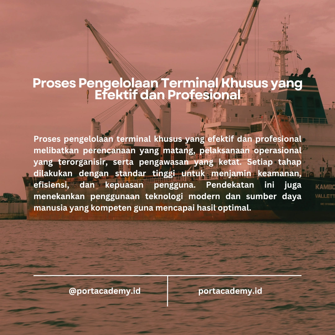 Apa Itu TUKS? Panduan Lengkap untuk Mengenal Terminal Khusus di Pelabuhan