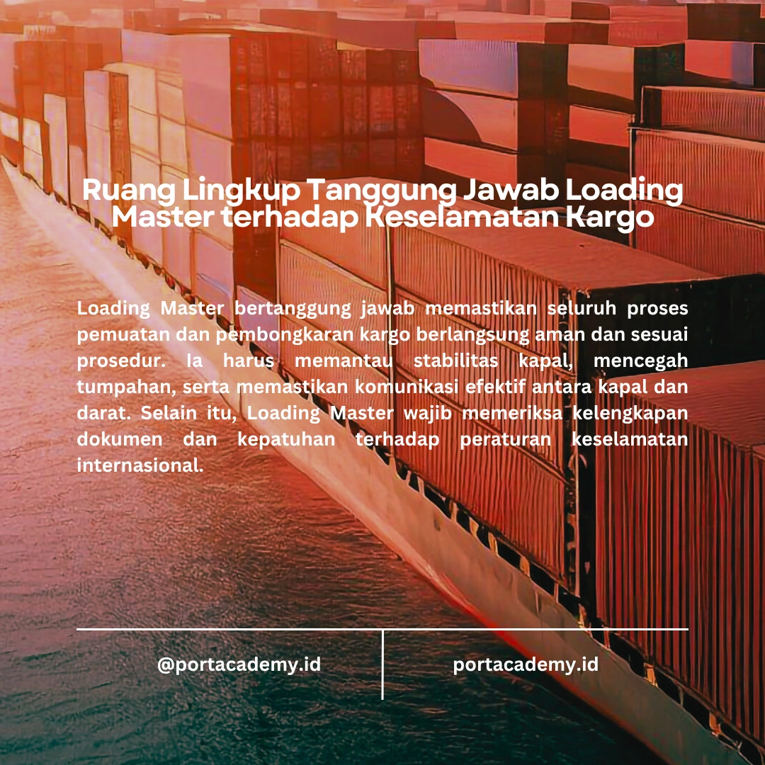 Pentingnya Keselamatan Kargo dalam Pelatihan Sertifikasi Loading Master
