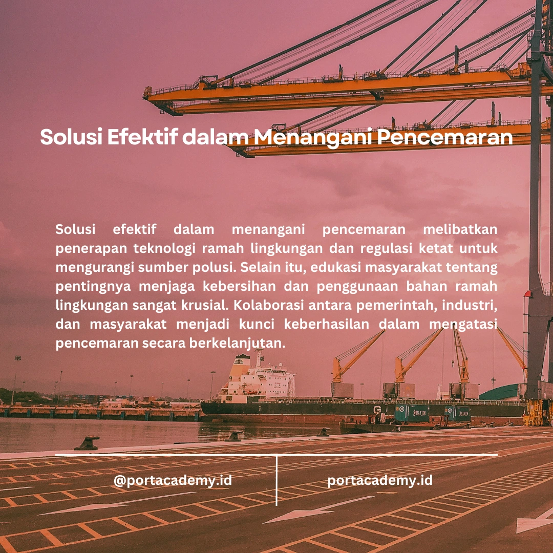 Mengapa Penanggulangan Pencemaran Itu Penting?