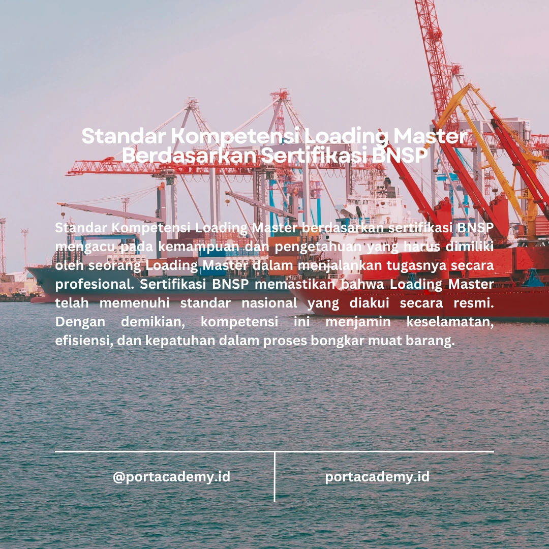 Prosedur Pengawasan Loading Master selama Proses Muat