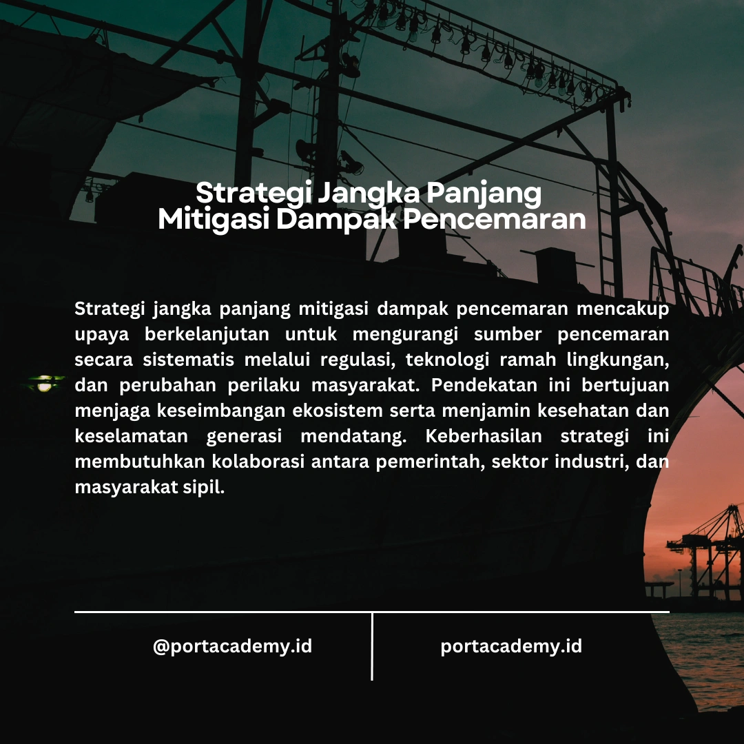Langkah-Langkah Mitigasi Dampak Pencemaran Minyak bagi Nelayan dan Masyarakat