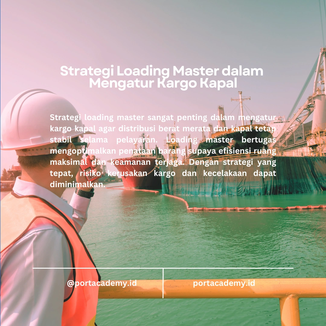 Strategi Loading Master dalam Pengaturan Kargo Kapal