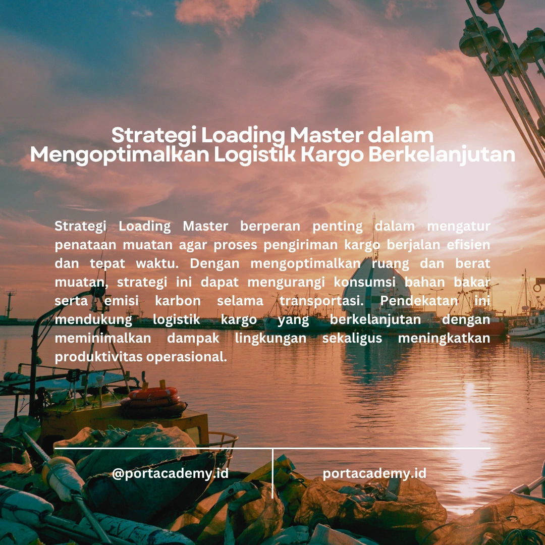 Peran Loading Master dalam Logistik Kargo Berkelanjutan