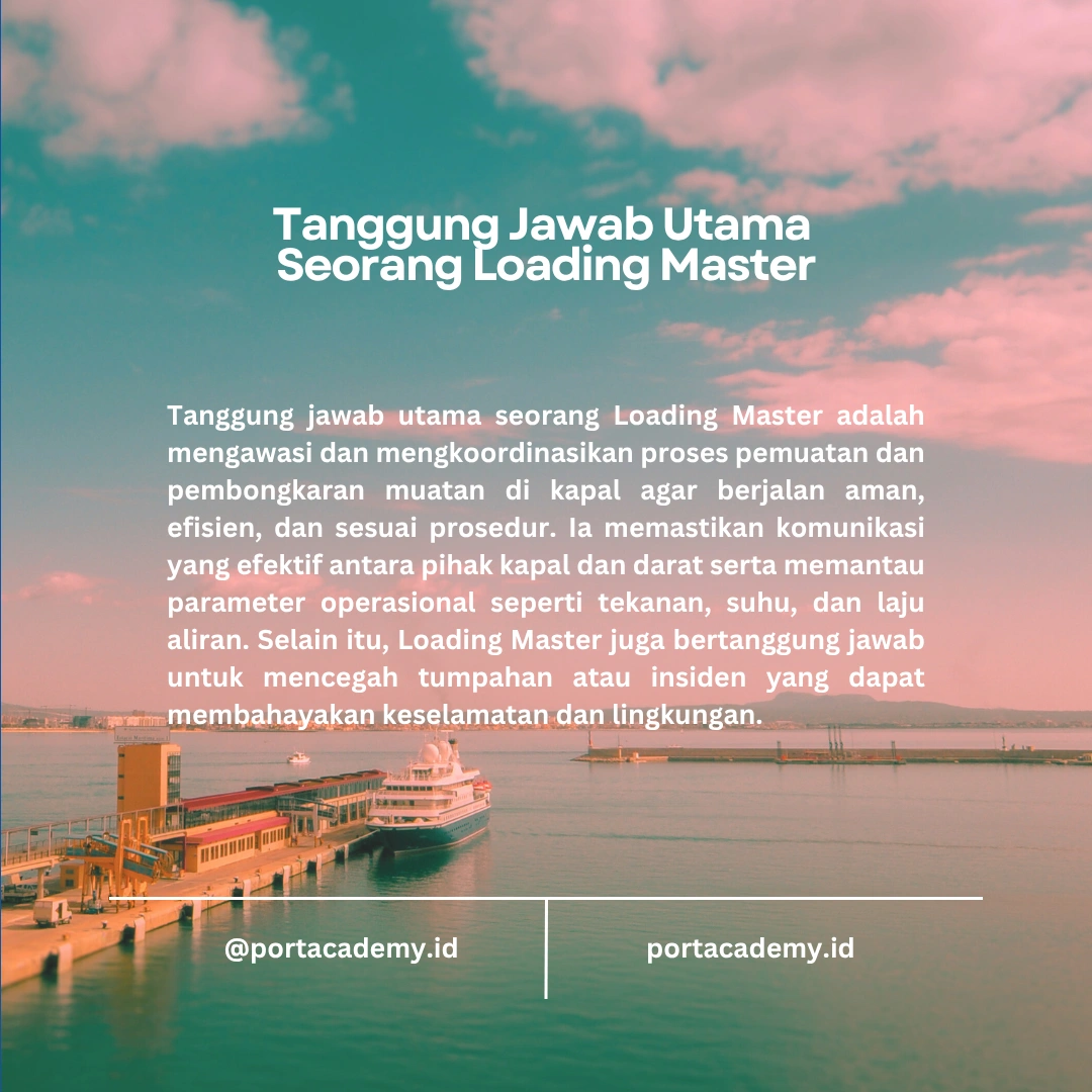 Pengenalan Singkat tentang Pekerjaan Seorang Loading Master di Pelabuhan