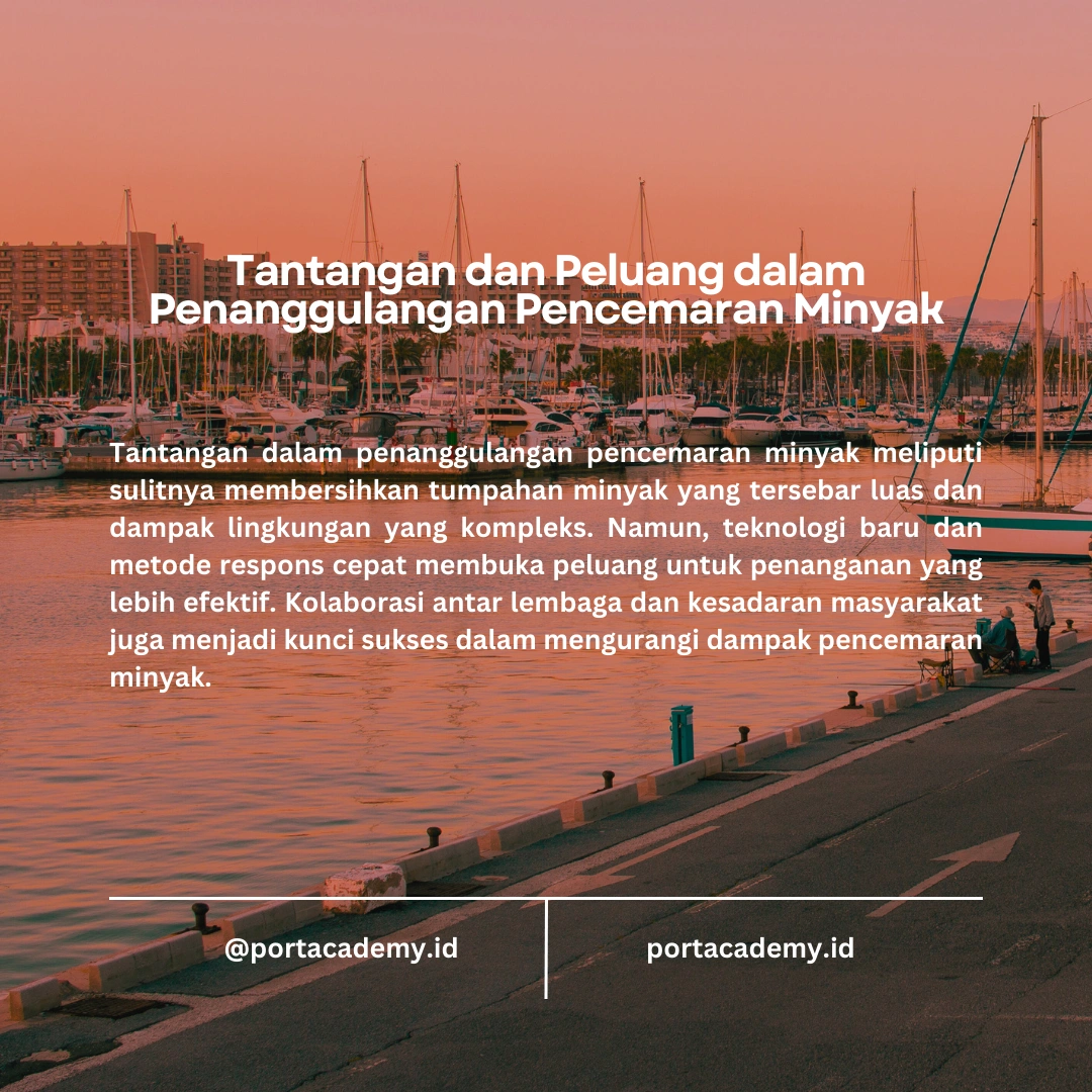 Panduan Sertifikasi OSR1 untuk Penanggulangan Pencemaran