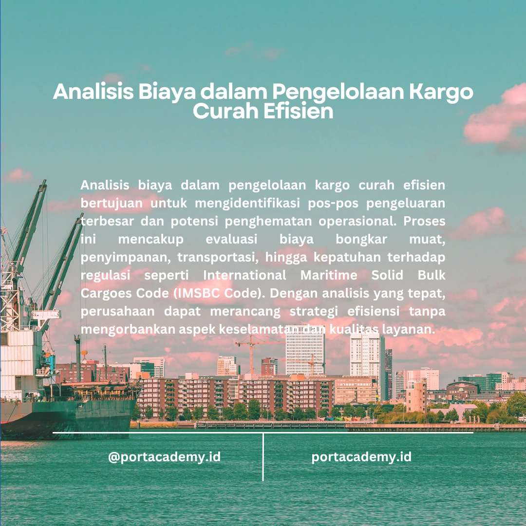 Strategi Mengurangi Biaya dalam Pengelolaan Kargo Curah