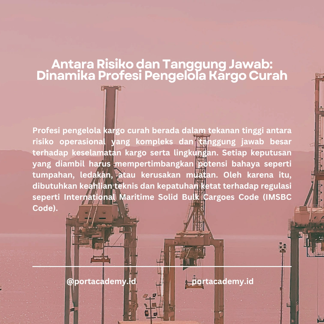 Langkah Menjadi Ahli Pengelola Kargo Curah